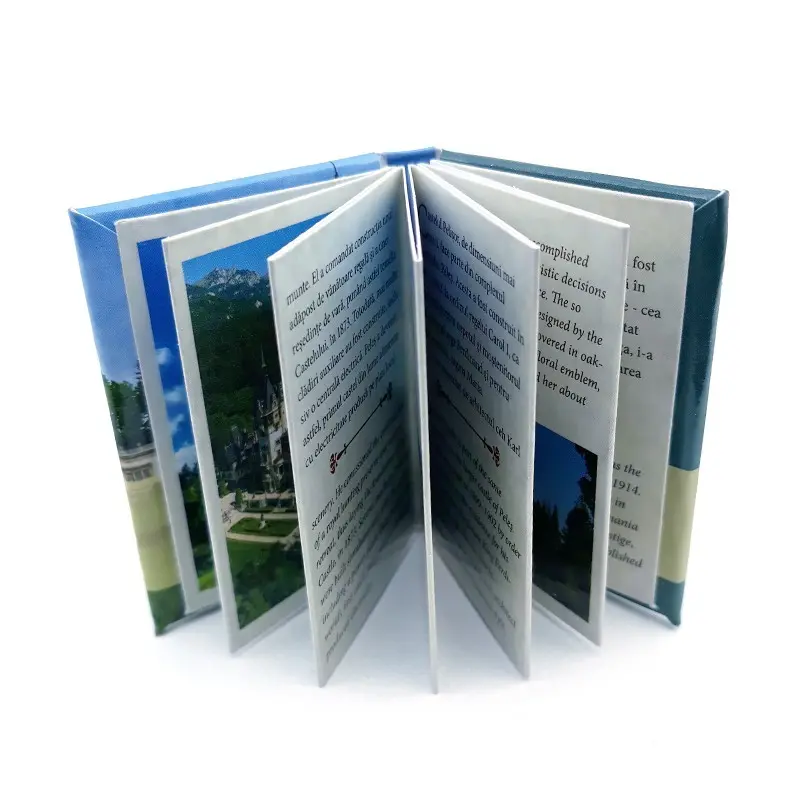 Castelul peles, magnet carte bilingv
